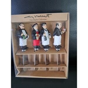 Guy Buffet Chef Spreaders Butter & Cheese Knives - Set of‎ 4